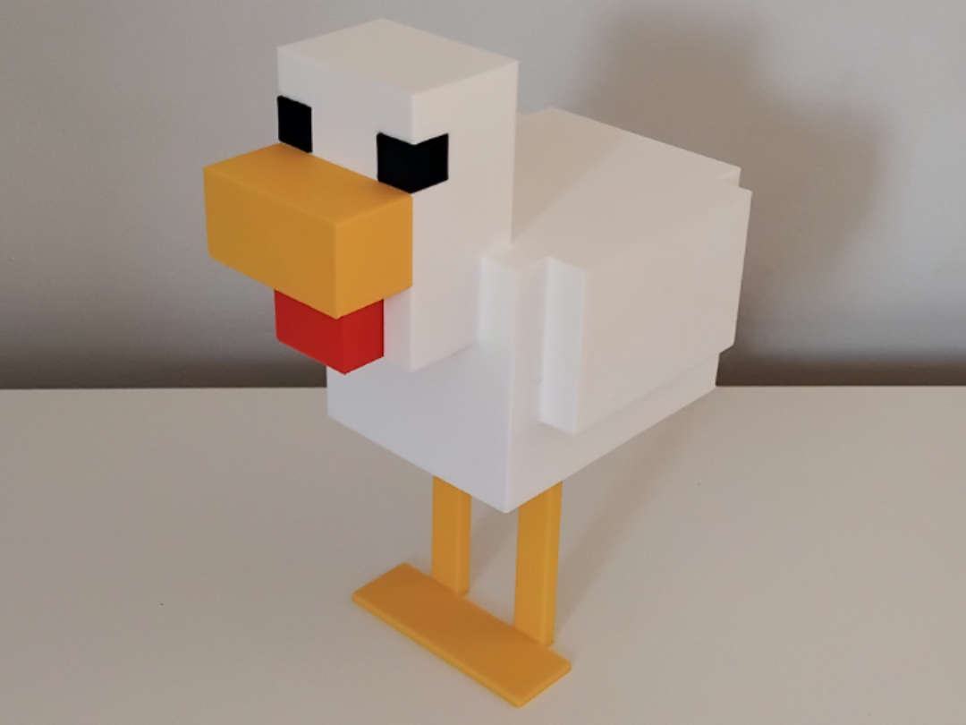 MINECRAFT 鸡 - 免费 3D 打印模型 - MakerWorld