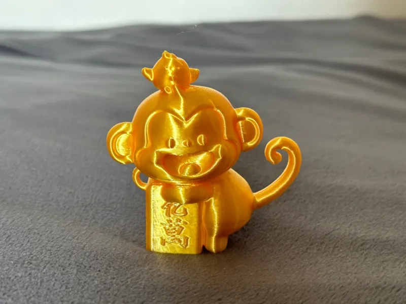 金猴有亿万牌面挂件摆件