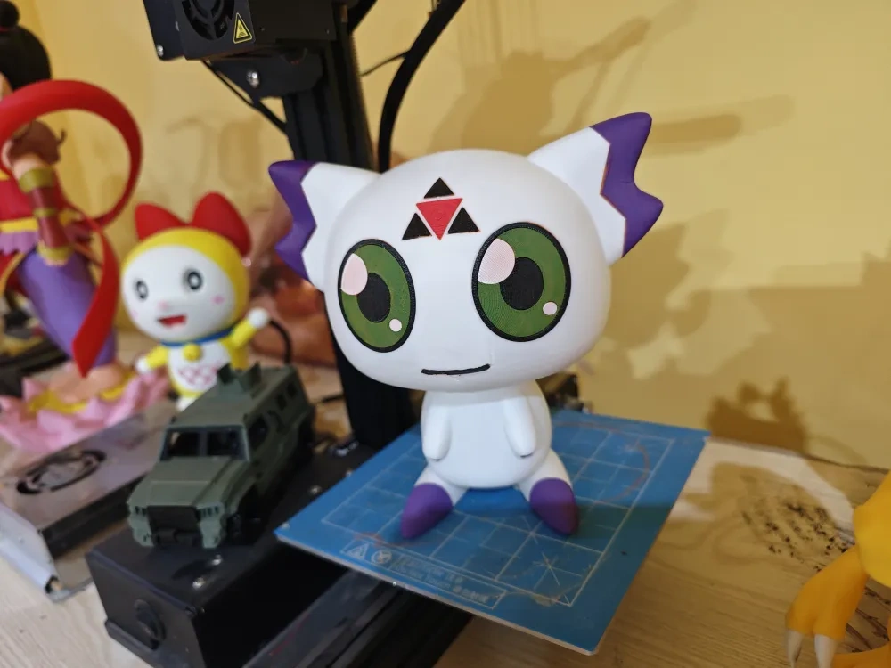 数码宝贝——古乐兽(分色版 来自 eaterMakerWorld:免费下载 3D 模型
