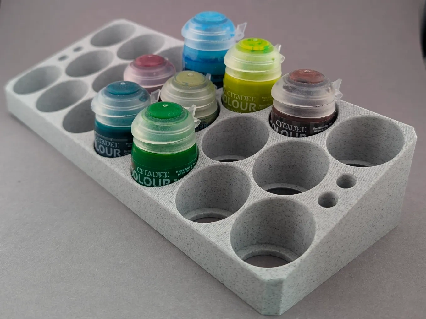 Citadel Paints Stand of 20 bottles 来自 RSdesign3D MakerWorld
