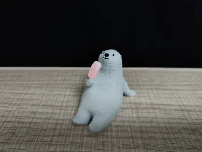 北极熊系列-棒冰熊（KUMATY_Popsicle）