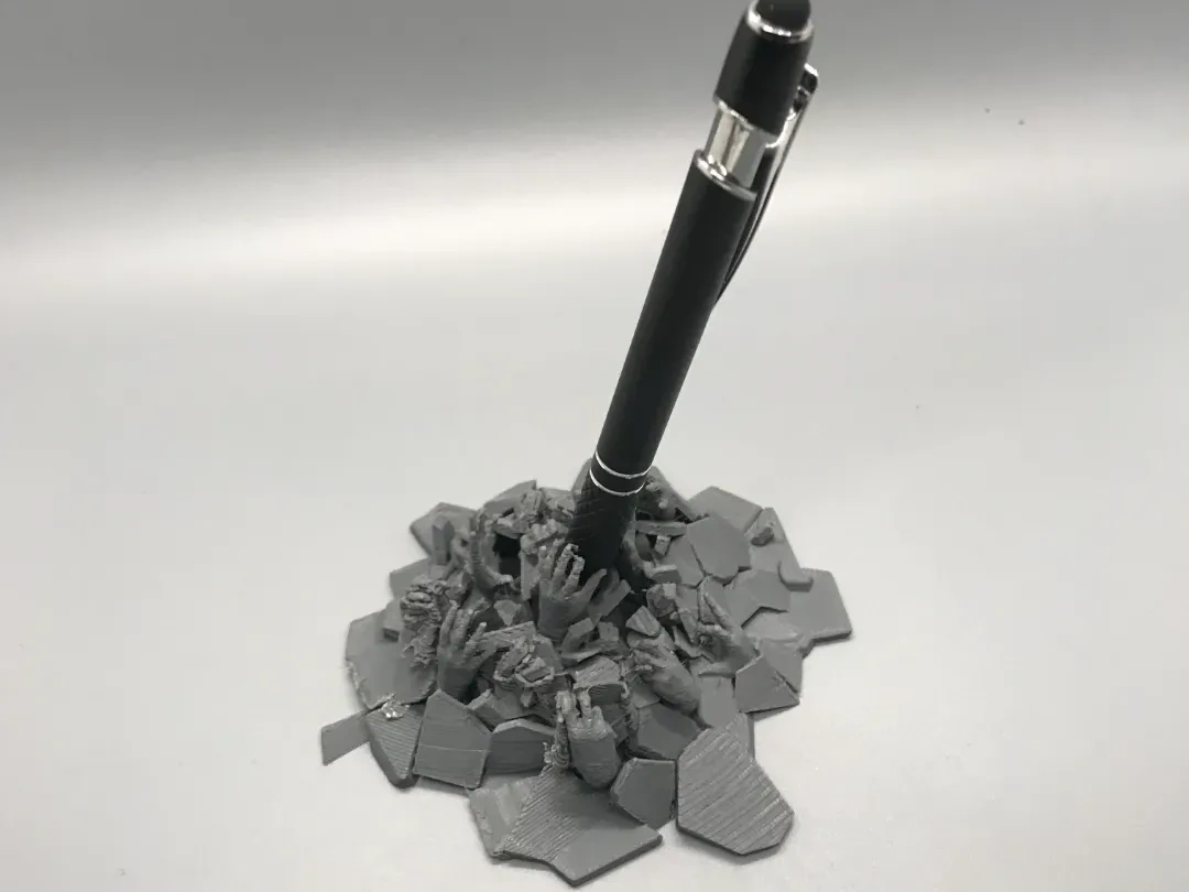 Pen Holder Hell Hands - 免费 3D 打印模型 - MakerWorld