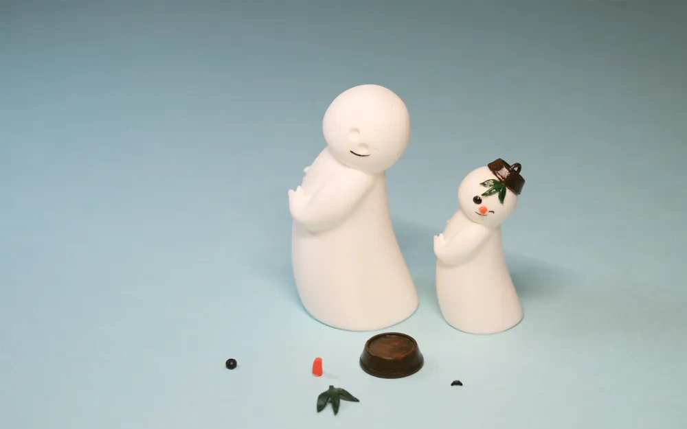 不会融化的雪孩子雪人（Chinese cartoons: Snow Kid） 来自 FOXIMG - MakerWorld