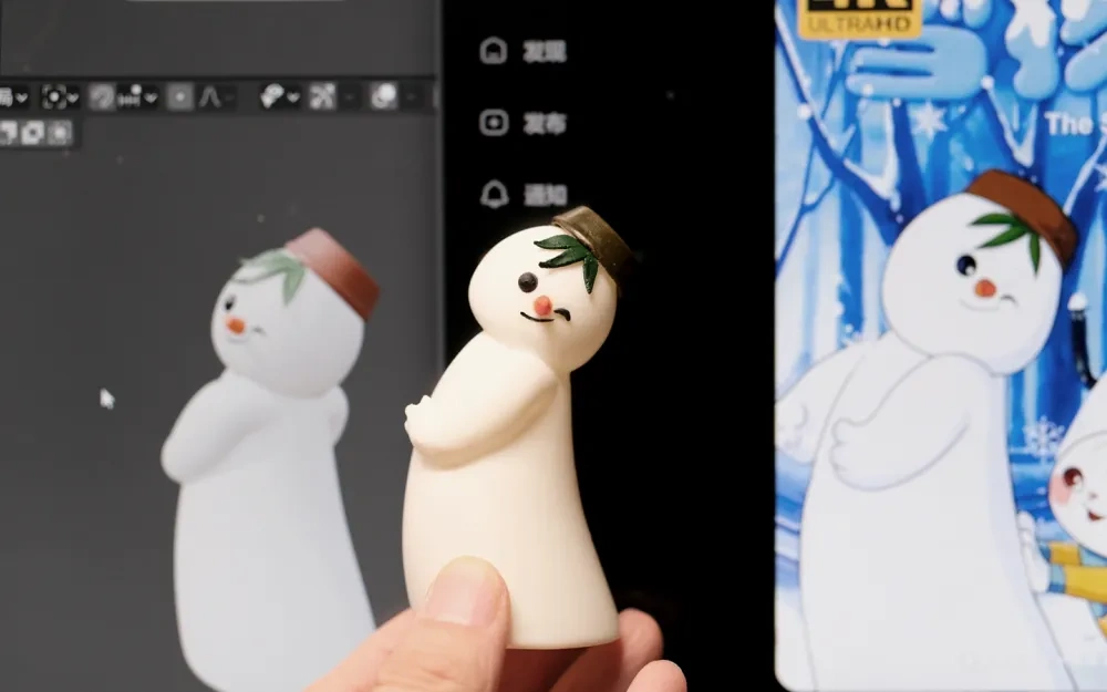 不会融化的雪孩子雪人（Chinese cartoons: Snow Kid） 来自 FOXIMG - MakerWorld