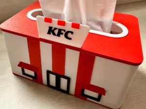 肯德基抽纸盒/KFCpop-up tissue box