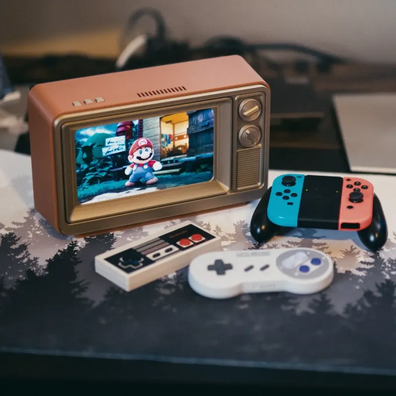 复古电视 - 任天堂Switch保护壳