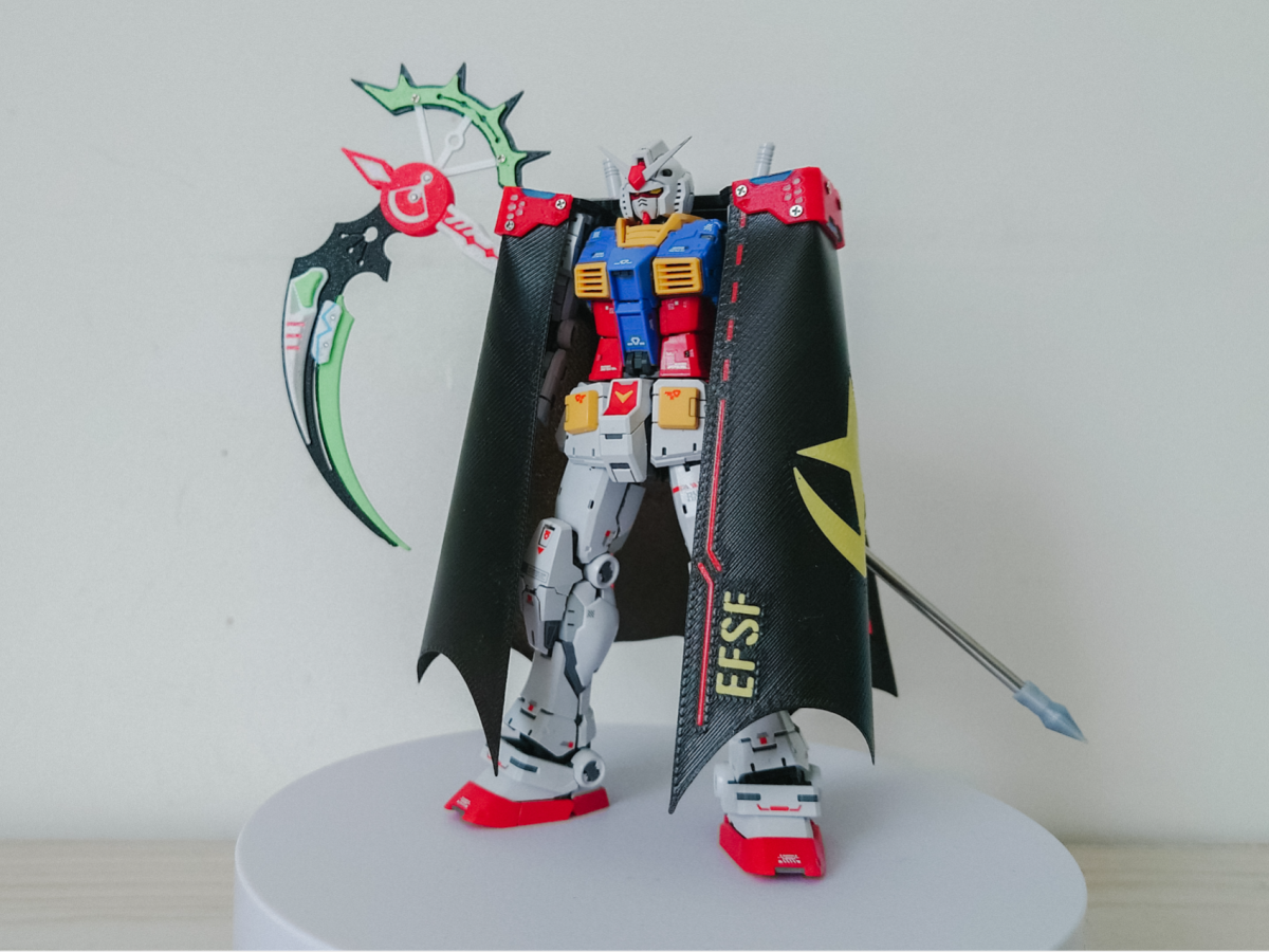rg元祖2.0用披风 - 免费 3D 打印模型 - MakerWorld