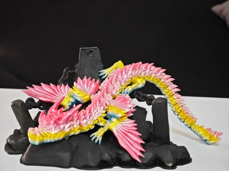 魔翼飞龙~带翼一体打印可动关节龙