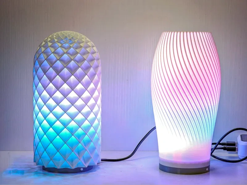 拓竹LED灯套件esp32 wled幻彩智能氛围灯驱动底座（超低成本）