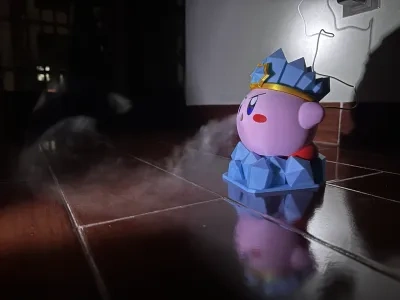 星之卡比-雾化加湿器/收纳盒-星のカービィ，Kirby-免AMS/胶水/支撑