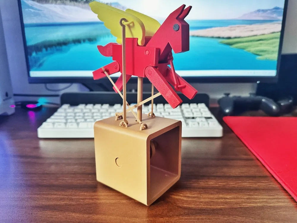 小飞马 机巧马 可动马 机械马 - 免费 3D 打印模型 - MakerWorld