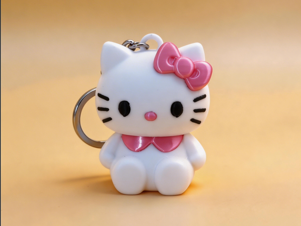 hello kitty 钥匙扣、挂件、背包吊饰、车载挂饰 - 免费 3D 打印模型 - MakerWorld