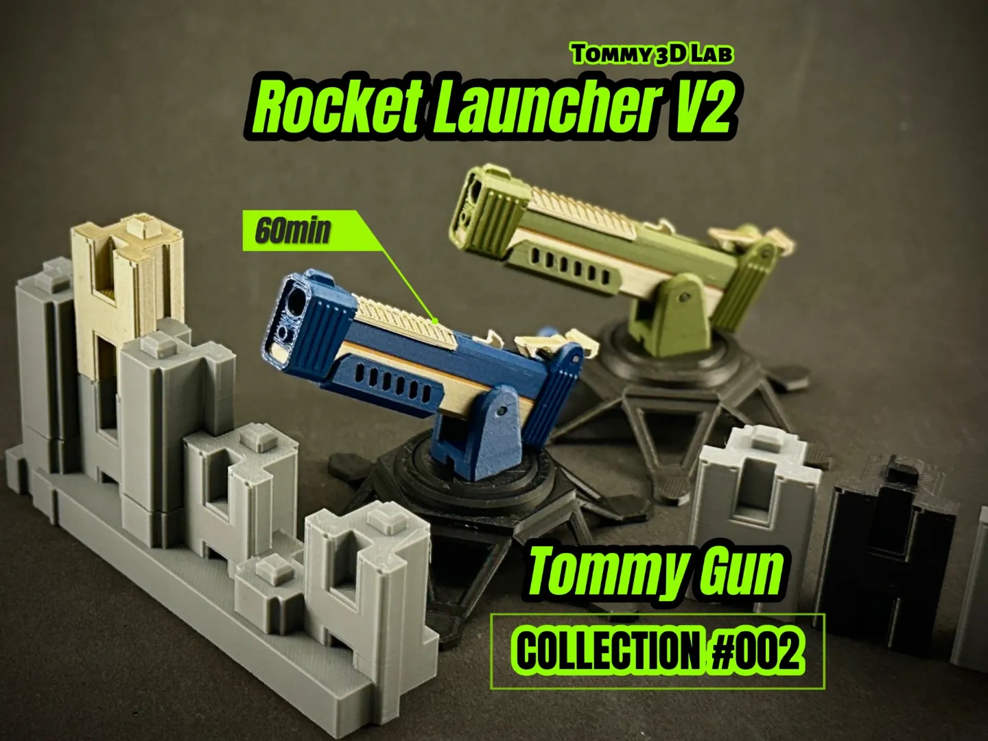火箭发射器 V2 来自 Tommy 3D Lab - MakerWorld