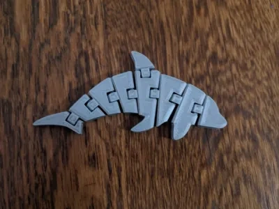 柔性小海豚 - 快速打印