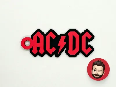 AC/DC 钥匙链