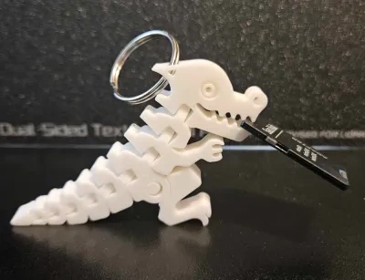 弹性恐龙钥匙扣