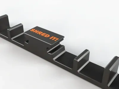 SkiDock - 车载磁性滑雪板和雪板架