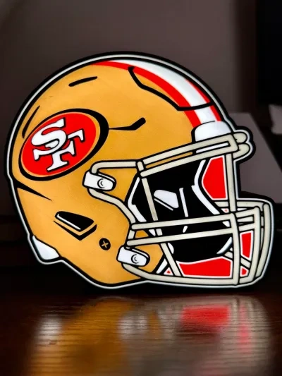 49ers四色灯箱