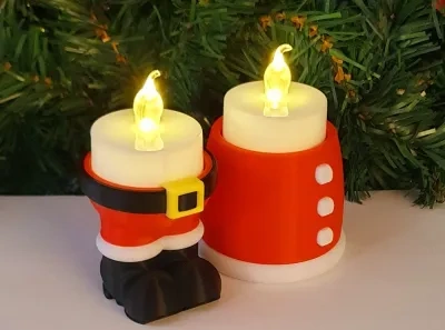 圣诞老人和克劳斯夫人蜡烛台