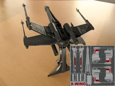 X-WING Starfighter Kit Card - 高精度 - AMS