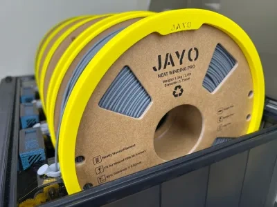 JAYO Bambu Lab AMS 纸板卷筒转接环