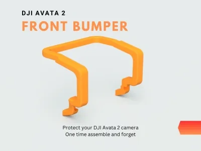 DJI Avata 2云台前置摄像头保护杆