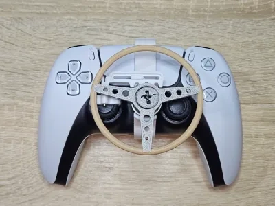 Playstation 5控制器圆形方向盘（野马风格）PS5