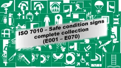 ISO 7010 - 安全状况标志（E001 - E070）