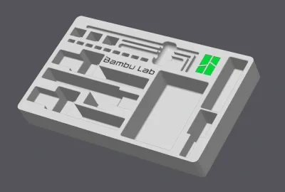 Bambu Lab X1C/P1S/P1P配件盒插入件