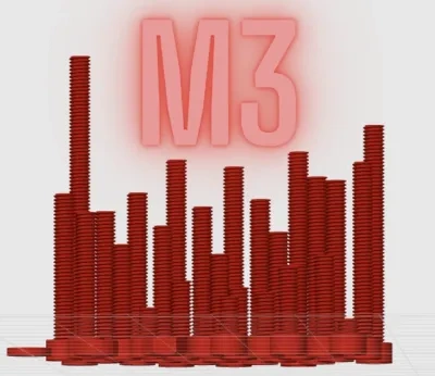 M3螺丝 26-40mm / 螺母 / 垫圈