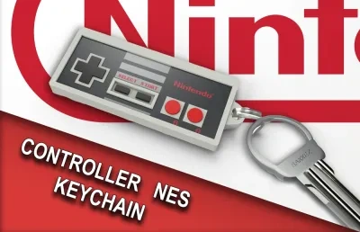Controller NES Nintendo钥匙链