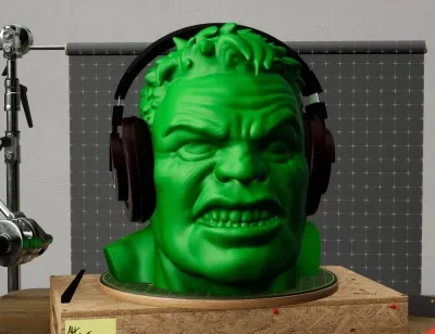 绿巨人-耳机支架