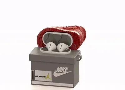 Nike鞋盒AirPods保护套