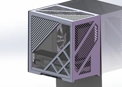 ITX机箱，SFX电源，243mm显卡，135mm CPU散热器，一体式机箱