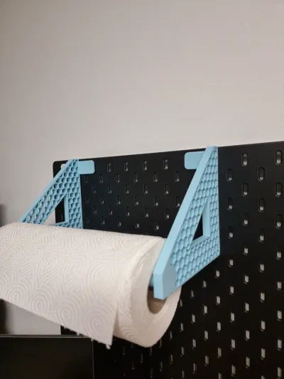 Ikea Skadis 厨房纸巾分发器