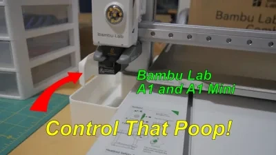 Bambu Lab A1便便接球手套和托盘