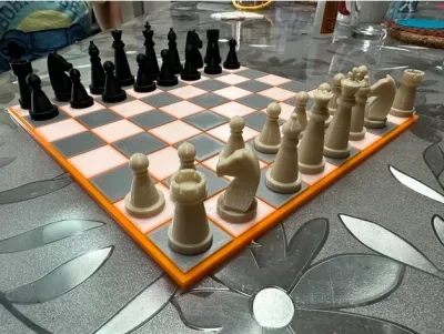 简单的国际象棋棋子