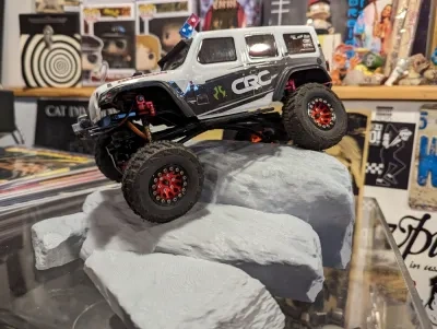 SCX24岩石爬行者障碍物第二部分：瀑布