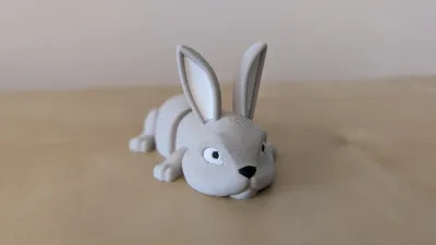 可动兔子挂饰