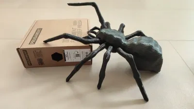 巨型花瓶模式蜘蛛-可动的万圣节打印，最大可达90cm / 35英寸！
