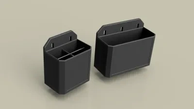 IKEA SKADIS 适用的薄型容器，可选配分隔板。