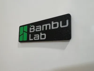 Bambu实验室标志磁铁