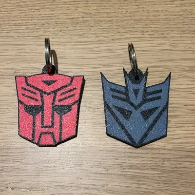 变形金刚钥匙扣（Autobot vs Decepticon）