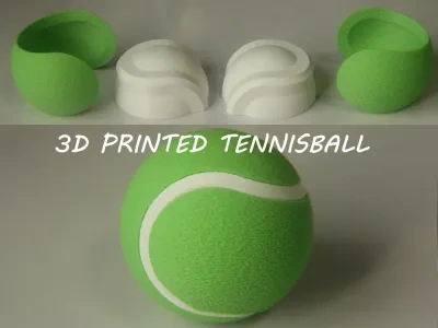 3D打印的网球