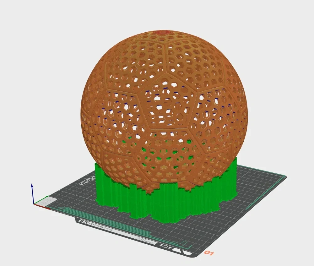 即印即用无气充足球 来自 engineericly MakerWorld：免费下载 3D 模型