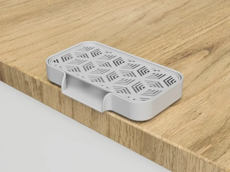 自排水肥皂架