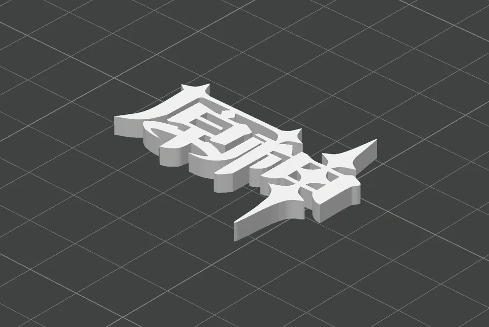 原神 标志Genshin Impact Logo 来自 动力地鼠推进中 - MakerWorld