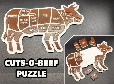 牛肉拼图2色