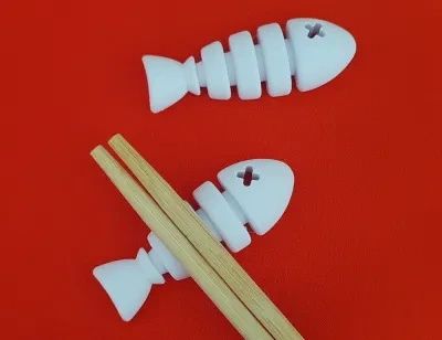 鱼形筷子架