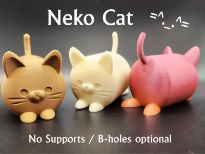 Neko Cat =^._.^= 无需支撑